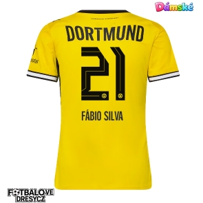 Borussia Dortmund Fabio Silva #21 Dámské Domácí Dres 2026-27 Krátký Rukáv